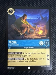 Disney Lorcana Shimmering Skies Pacha Emperor’s Guide 143/204 Non Foil - Picture 1 of 2