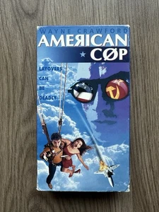 American Cop VHS 1995 Wayne Crawford William Katt Ashley Laurence APix Screener - Picture 1 of 6