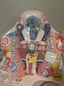 Pink Candy Theme MamboBaby Baby Air Free Baby Pecho Flotador con Toldo - Imagen 1 de 5