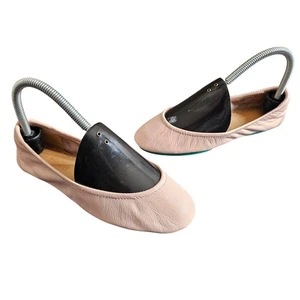 Tieks by Gavrieli Ballet Flats Foldabale Leather Shoes ballerina baby pink sz 6 - Picture 1 of 8