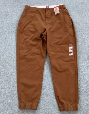 Nuevo con etiquetas Pantalones Chinos Levi's XX Para Hombre 'Bata de Monje' Marrón Calce Elástico Talla XL Foto 1 de 4