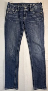 MISS ME Skinny Jeans Women's Size 30 Stretch Denim Pants JS4009S15 Low Rise - Picture 1 of 6