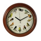 Horloge murale à oiseaux musicale melodie
