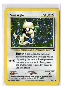 Smeargle - 11/75 Neo Discovery Holo Rare - MP - POKEMON TCG - FREE SHIPPING - Picture 1 of 2