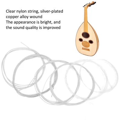Kit de cuerdas Oud árabes de aleación resistencia a la oxidación antioxidante para Foto 1 de 4