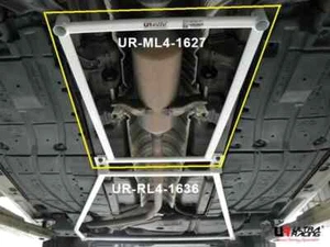 For TOYOTA PRIUS XW30 1.8 '09-'15 Hybrid ML4-1627 Ultra Racing Middle Lower Bar - Picture 1 of 8