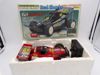 80's Nikko Japan 1/20 Frame Buggy RC Red Shark In Box PARTS ONLY - Image 1 of 4