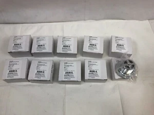 Drain Insert 5/16" Tapped Fine Thread Chrome-Plated Metal - LOT OF 10 - Picture 1 of 5