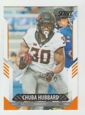 (6) Chuba Hubbard 2021 SCORE ROOKIE CARD LOT #311 CAROLINA PANTHERS