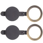  2 Pcs Peephole Cover for Apartment Door Pot Mini Pans Office Accessories