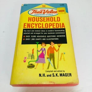 VTG TRUE VALUE HOUSEHOLD ENCYCLOPEDIA PB Book by Mager (1973) - Foto 1 di 11
