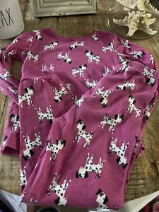 Gymboree 2 Pc Cotton Gymmies Pajamas Puppies Girls Size 5 - Picture 1 of 4