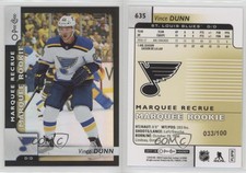 2017 Upper Deck O-Pee-Chee Update Black Rainbow Foil /100 Vince Dunn Rookie RC