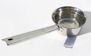 Große 2,5 Tassen Schöpfkelle Suppe Eintopf Löffel mit langem Griff Einfacher Griff Edelstahl - Bild 1 von 1