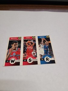 1996-97 COLLECTOR'S CHOICE MINI-CARDS REID STACKHOUSE WALLACE #M57 #M61 #M89