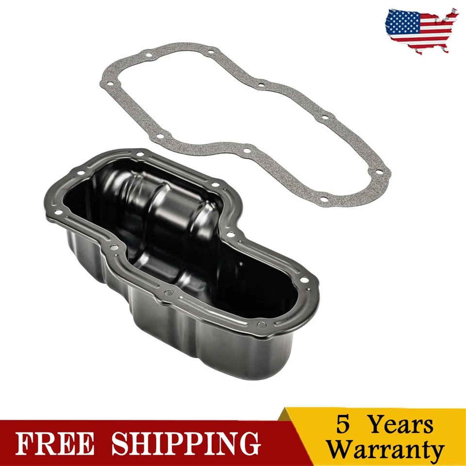 Lower Engine Oil Pan w/ Gasket For Nissan Frontier 05-19 Pathfinder Xterra 4.0L - Image 1 of 4