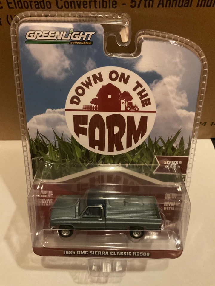 GMC Sierra Classic K2500 1985 Greenlight Down on Farm.    plata y azul Foto 1 de 1