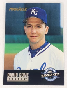 1993 Pinnacle Baseball Hometown Heroes David Cone #489 Kansas City Royals MLB - Picture 1 of 2