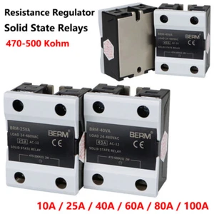 10 bis 100 AMP Widerstandsregler BRM Solid State Relais 24-480VAC 470-500 Kohm - Bild 1 von 18