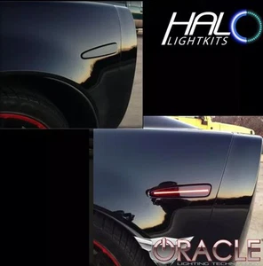 2005-2013 C6 Corvette ORACLE SMD Concept LeMans Blue Ghosted LED Side Markers - Picture 1 of 4