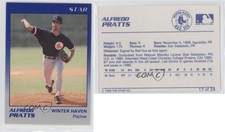 1989 Star Winter Haven Red Sox Alberto Pratts #17