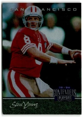 1994 Playoff Contenders Steve Young San Francisco 49ers #28 - Image 1 of 2
