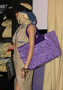 LOUIS VUITTON Murakami *FIORE COSMICO GM* Borsa da spiaggia vinile tote da viaggio - LIMITATA! - Foto 1 di 12