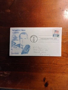 1973 Richard Nixon Inaugural Cachet - Picture 1 of 2