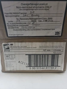 3M 81733 Disc Pad Face Plate, Hard, Ribbed - Picture 1 of 3