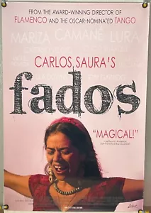 POSTER FILM ORIGINALE ROTOLATO A UN FOGLIO FADOS MARIZA CAMANE LURA (2007) - Foto 1 di 2