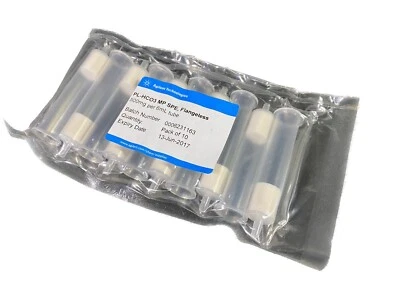 Tubo sin brida AGILENT TECHNOLOGIES 6mL 500mg PL-HCO3 MP SPE 0006231163 (10/pk) Foto 1 de 3