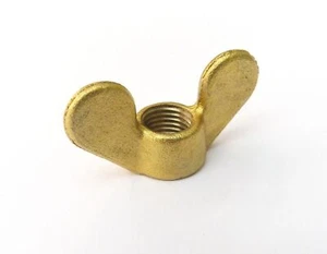 Jaguar E Type Series 1, 2 Air Filter / Cleaner Brass Wing Nut 5/16 UNF, C12734 - Picture 1 of 1