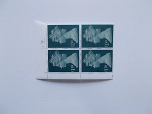 GB 1977 £1.30 Machin High Value in Cylinder Block of 4 Cyl 2A3B dot APS Perf EEH - Picture 1 of 1