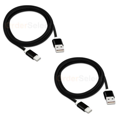2X USB Type C 6FT Braided Charger Cable Cord for Phone Google Pixel 1/2/XL/2 XL - Image 1 of 4
