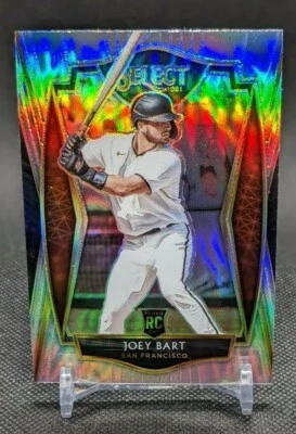 2021 Panini Select Baseball Joey Bart Silver Prizm RC Premier Level #169 Giants - Image 1 of 2