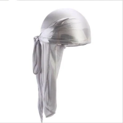 100x Venta al por mayor satinado sedoso suave Durag Wave Cap Doo Trapo Motociclista Head Wrap Foto 1 de 4