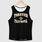 Forever Faithful Saints New Orleans Women's Sports Vest Black Top,fans Gift