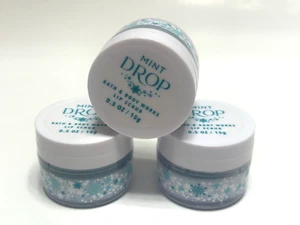 3 NEW BATH AND BODY WORKS MINT DROP LIP SCRUBS 0.5 OZ EACH - Picture 1 of 5