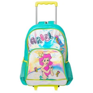 NWT Disney Store Ariel Rolling Backpack Luggage/Carry-On Suitcase school - Picture 1 of 6