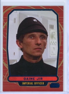 2013 Topps Star Wars Galactic Files 2 Daine Jir lámina azul paralelo #302/350 - Imagen 1 de 2