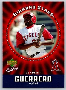 Vladimir Guerrero 2006 Upper Deck First Pitch Diamond Stars #DS-35 Angels HOF - Picture 1 of 2