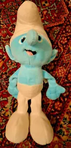 Smurf Peyo 2013 25cm plush soft toy Embroidered eyes official movie merchandise - Bild 1 von 3