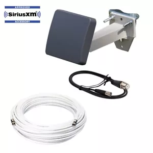 SiriusXM Satellite Radio PRO650 High Gain Antenna Kit with 50 Foot Coax Cable - Picture 1 of 8