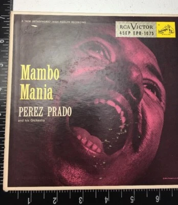 Mambo Mania Perez Prado And Orchestra Vinyl RCA Victor 45 EP EPB-175 VG - Image 1 of 4