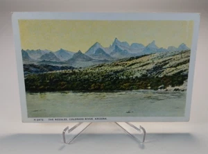 The Needles, Colorado River, Arizona AZ. Alte Postkarte ohne Post - Bild 1 von 2