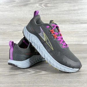 Altra Damen 7,5 Outroad Trail Laufschuhe schwarz grau lila ALOA7R72241 - Bild 1 von 14
