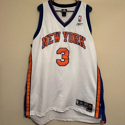 Stephon Marbury New York Knicks #3 Reebok NBA Jersey Size: 2XL - Image 1 of 4