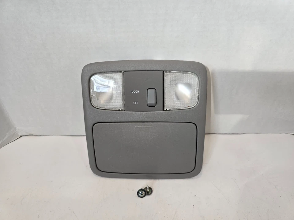 Toyota Highlander 2004-2007 consola superior domo mapa luces gris OEM A186 Foto 1 de 4