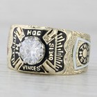 Antique Diamond Masonic Ring Knights Templar Royal Arch York Rite 14k Gold