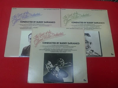 GLENN MILLER     Lot Of 3 Vinyl Records LPS     THE BEST OF VOL. 1, 2 & 3 - Image 1 of 4